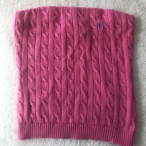 Ralph Lauren Cable Knit Halter/Tube Top vintage